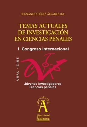E-book Temas Actuales De Investigaciûn En Ciencias Penales