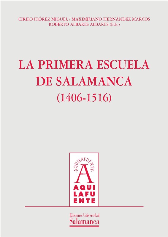 E-book La Primera Escuela De Salamanca (1406-1516)