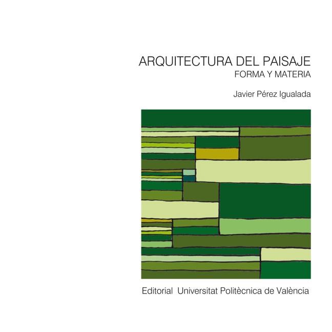 E-book Arquitectura Del Paisaje. Forma Y Materia