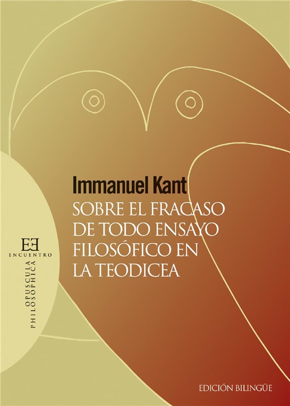 E-book Sobre El Fracaso De Todo Ensayo Filosófico En La Teodicea