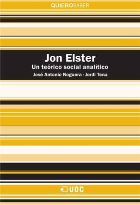 E-book Jon Elster. Un Teórico Social Analítico