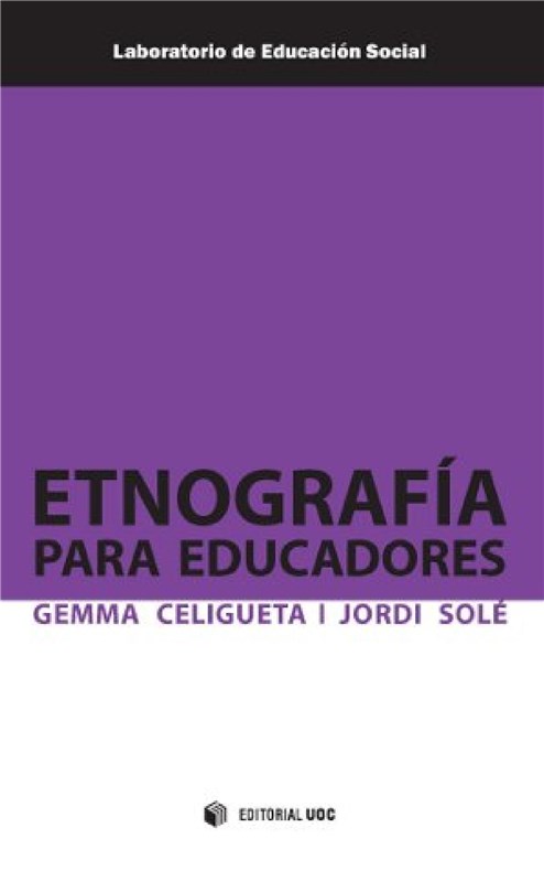 E-book Etnografía Para Educadores