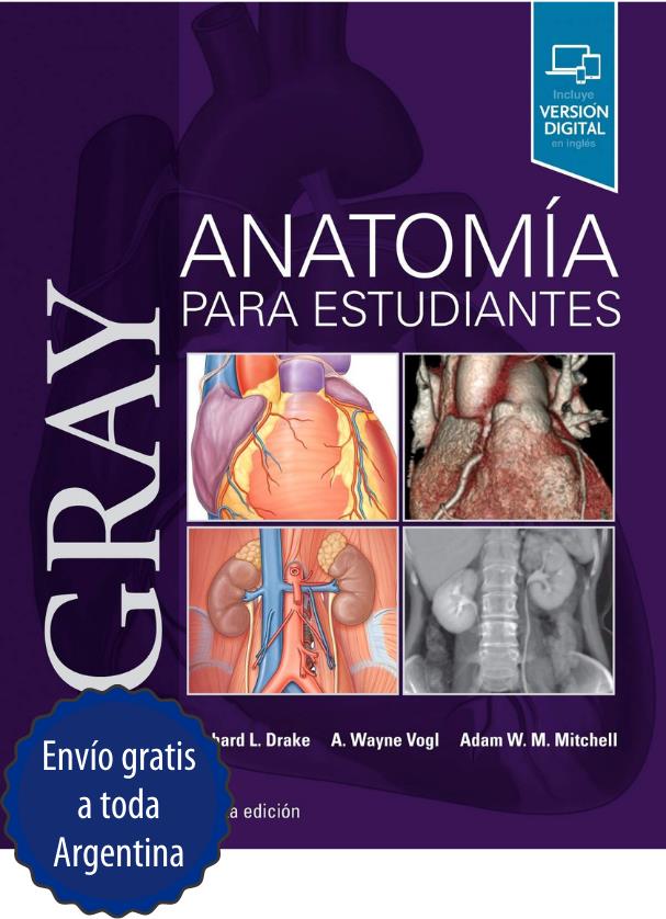 Papel Gray Anatomia Para Estudiantes + Studentconsult 4 Ed
