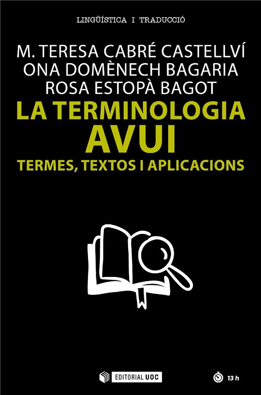 E-book La Terminologia Avui