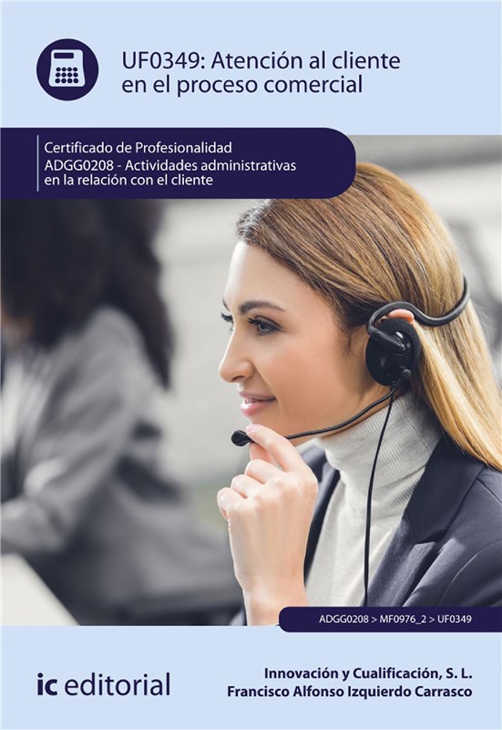 E-book Atención Al Cliente En El Proceso Comercial. Adgg0208