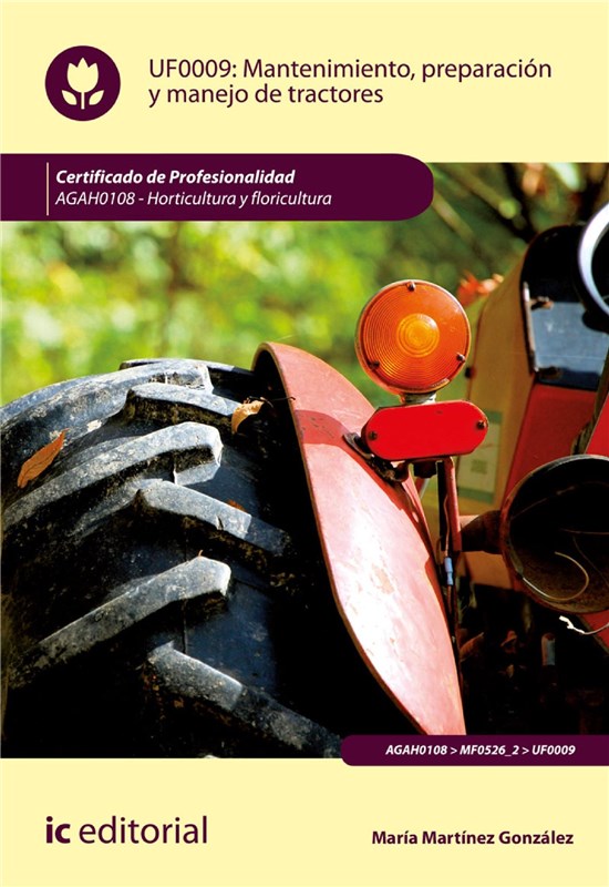 E-book Mantenimiento, Preparación Y Manejo De Tractores. Agah0108
