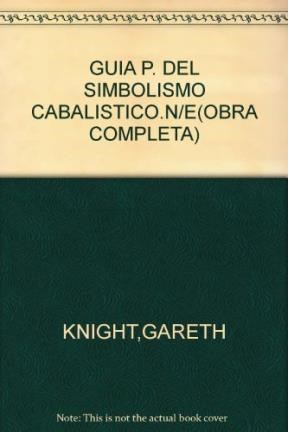Papel Guia Practica Del Simbolismo Cabalistico Nueva Edicion