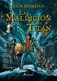 Papel Maldicion Del Titan, La Ilustrado Percy J. Dioses Del Olimpo