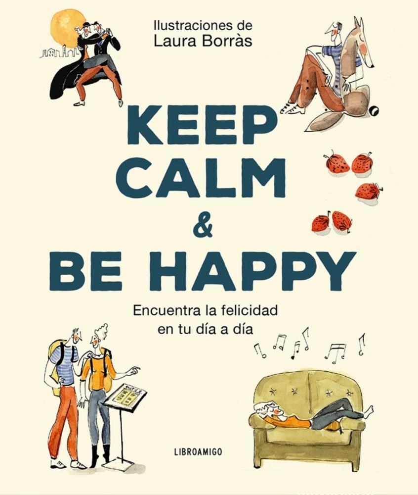 Papel Keep Calm & Be Happy Td