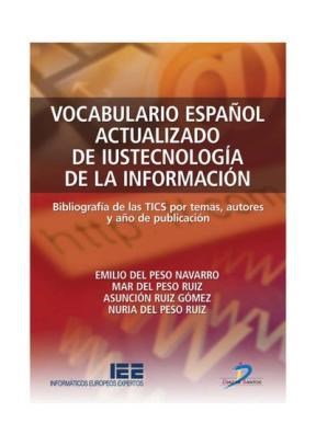 E-book Vocabulario Español Actualizado De Iustecnología De La Información