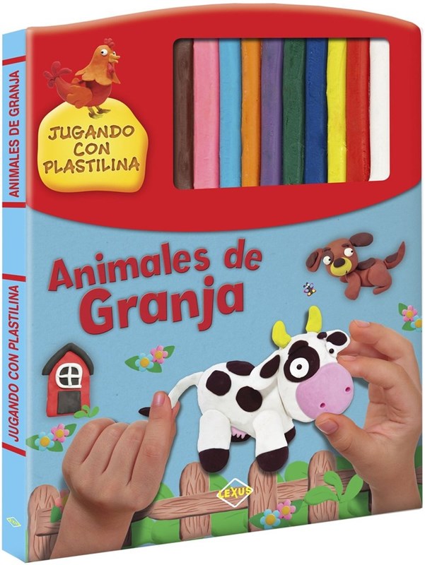 Papel Animales De Granja (Plastilina)