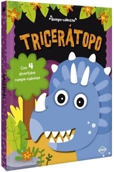 Papel Triceratopo Rompecabezas