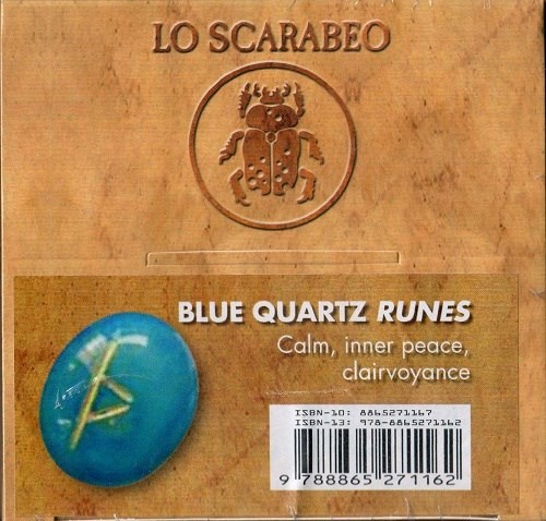 Papel Runas Cuarzo Azul