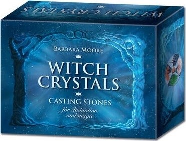Papel Witch Crystals Casting Stones ( Libro + Cartas + Cristales + Tablero)