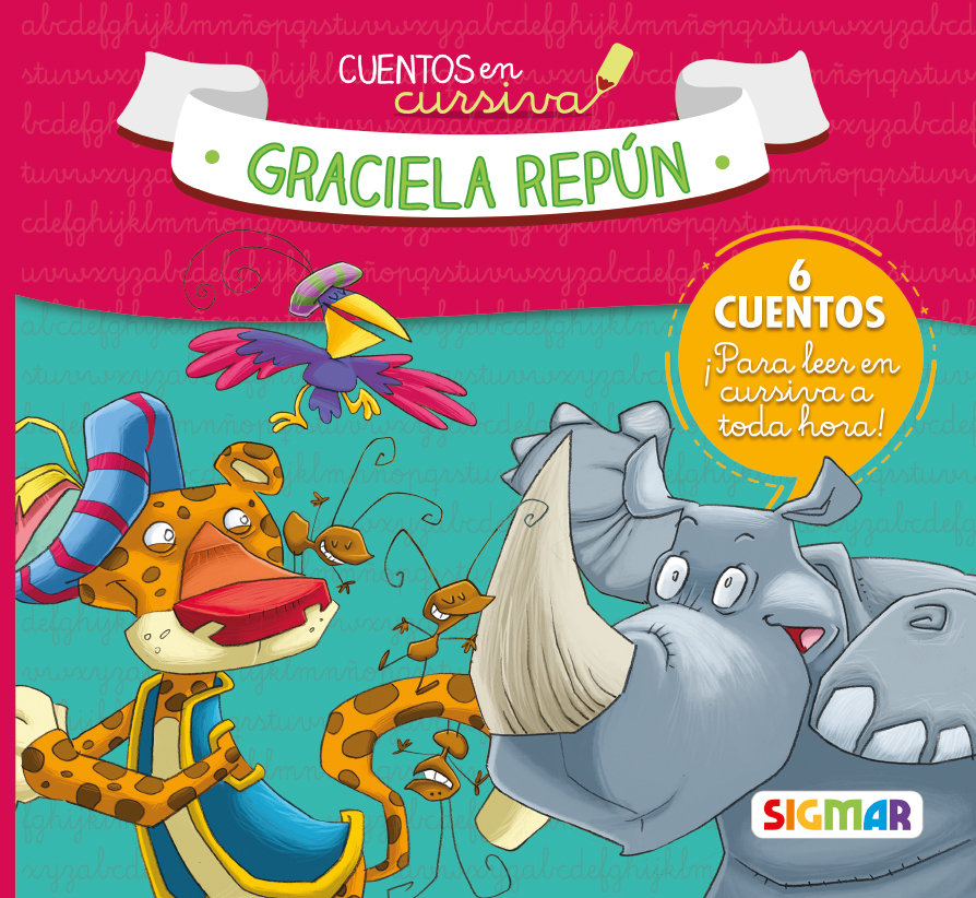 Papel Cuentos En Cursiva Graciela Repun
