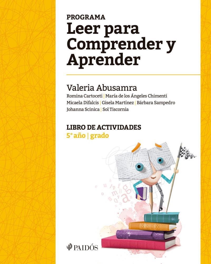 Papel Programa Leer Para Comprender Y Aprender.  Libro De Actividades 5° Año - Grado