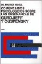 Papel Comentarios Psicologicos Sobre Las Enseñanzas De Gurdjieff Y Ouspensky. Tomo 2
