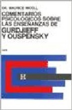 Papel Comentarios Psicologicos Sobre Las Enseñanzas De Gurdjieff Y Ouspensky. Tomo 3