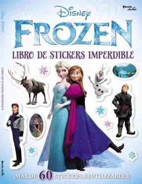 Papel Frozen. Una Aventura Congelada . Libro De Stickers Imperdible