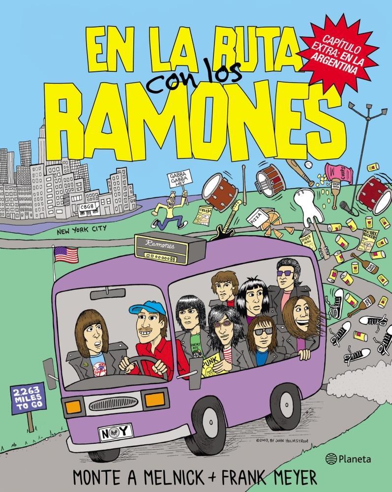 Papel En La Ruta Con Los Ramones