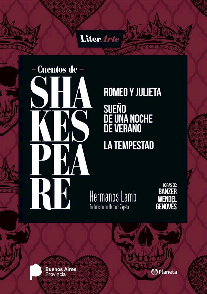Papel Cuentos De Shakespeare Ilustrado
