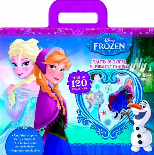 Papel Frozen 2, Mi Primer Maletin De Cuentos, Actividades Y Calcom