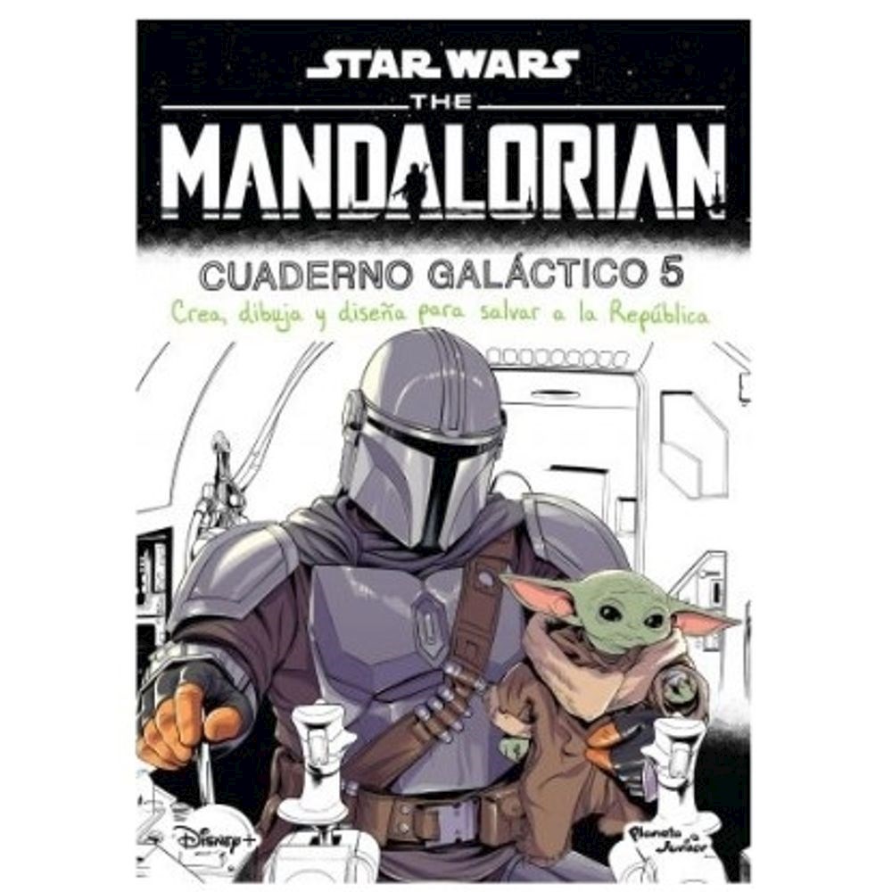 Papel Star Wars. The Mandalorian. Cuaderno Galactico 5