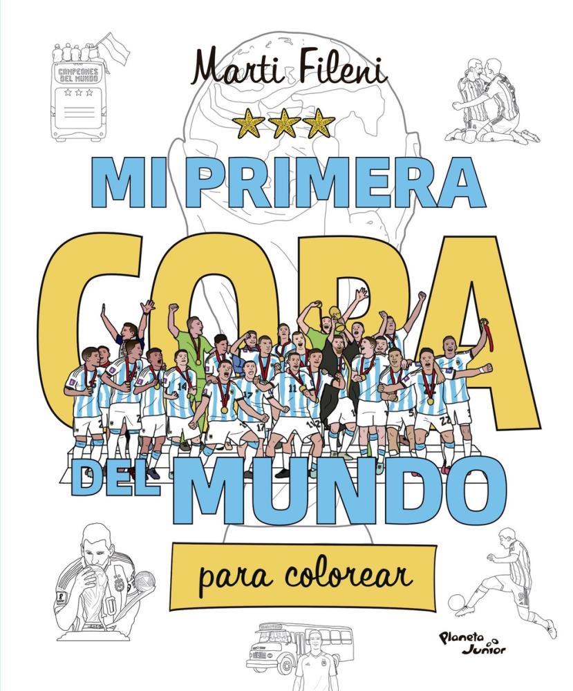 Papel Mi Primera Copa Del Mundo Para Colorear