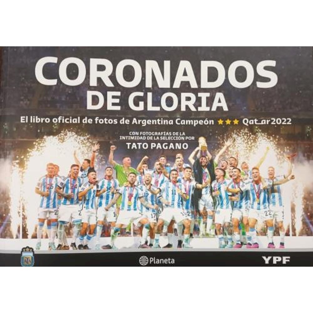 Papel Coronados De Gloria  Argentina Campeon Qatar 2022