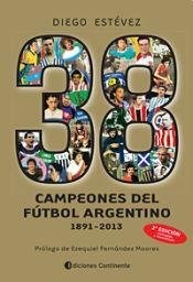 Papel 38 Campeones Del Fútbol Argentino 1891-2013