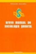  BREVE MANUAL DE SOCIOLOGIA GENERAL
