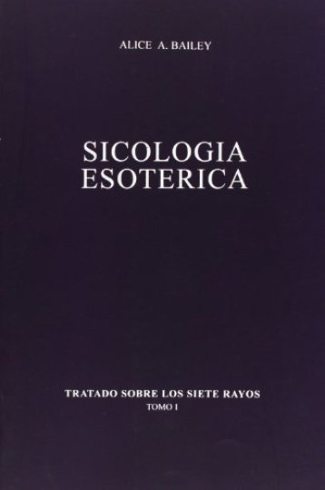 Papel Sicologia Esoterica Tomo I Siete Rayos