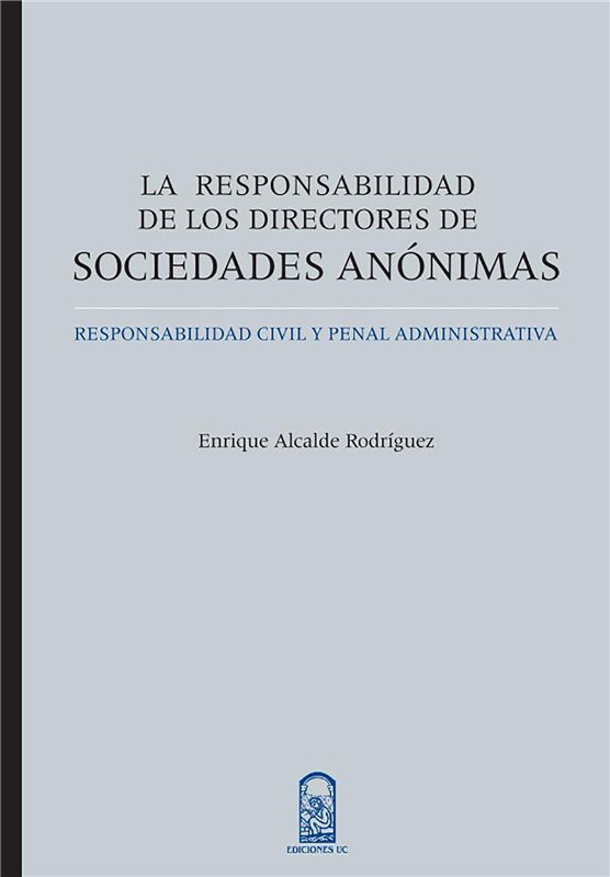 E-book La Responsabilidad De Los Directores De Sociedades Anónimas