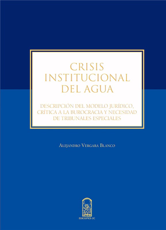E-book Crisis Institucional Del Agua
