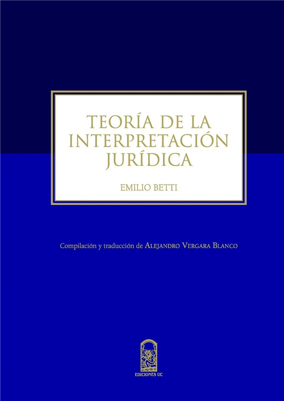 E-book Teoría De La Interpretación Jurídica