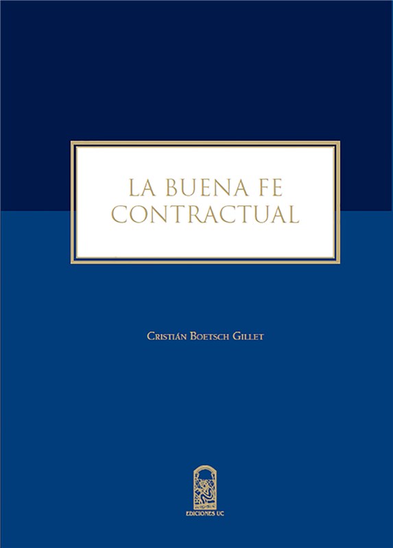 E-book La Buena Fe Contractual