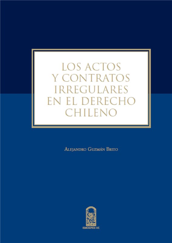 E-book Los Actos Y Contratos Irregulares