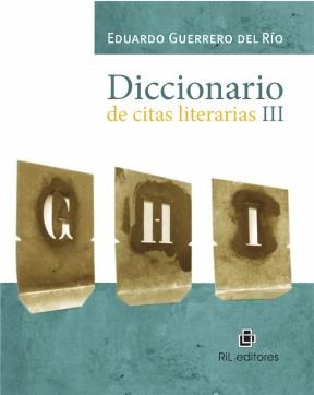 E-book Diccionario De Citas Literarias Iii