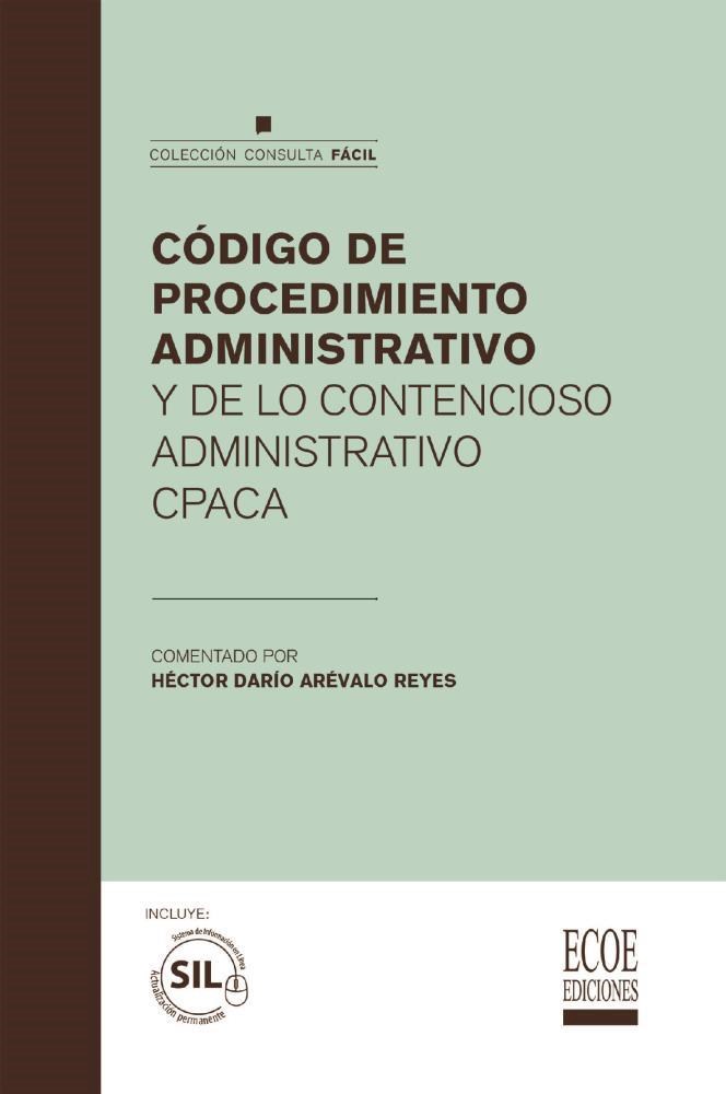 E-book Código De Procedimiento Administrativo Y De Lo Contencioso Administrativo
