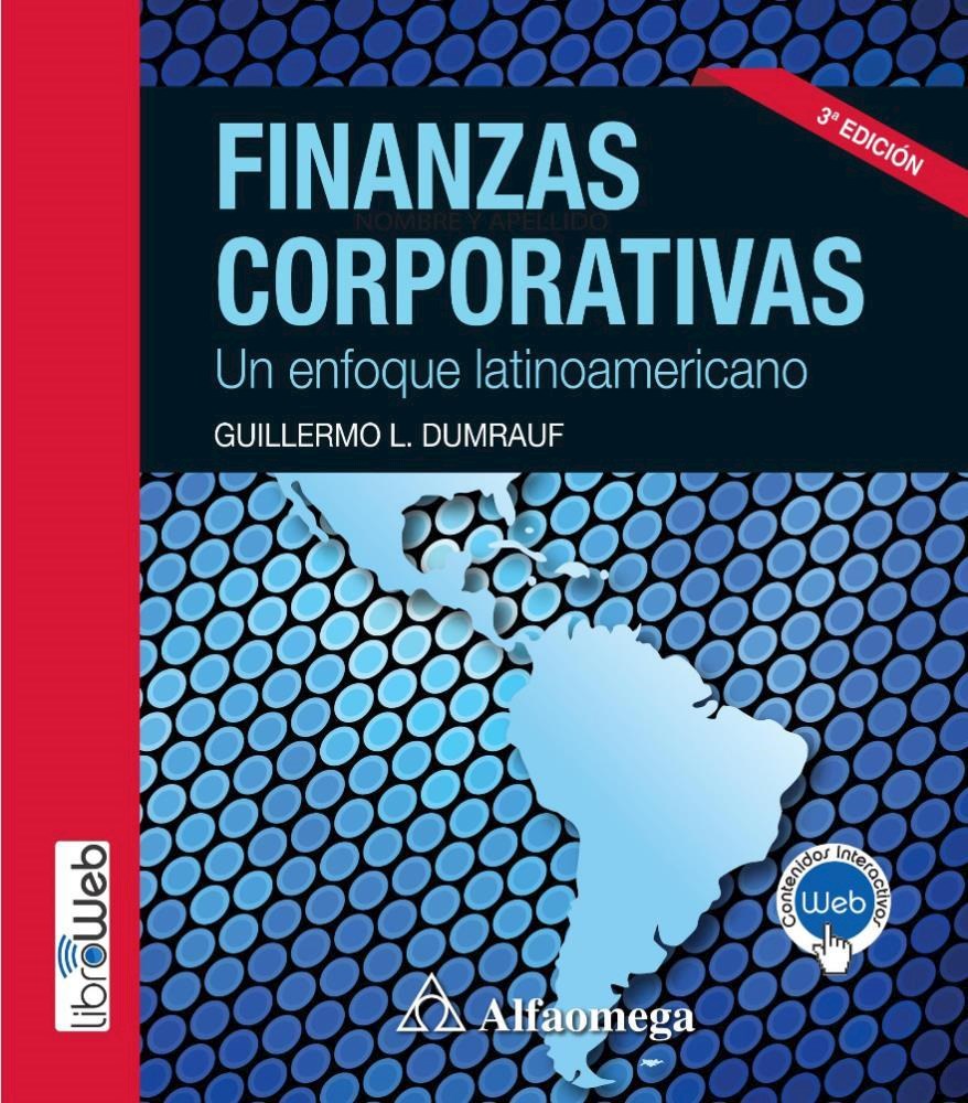 Papel Finanzas Corporativas Un Enfoque Latinoamericano 3A Ed.