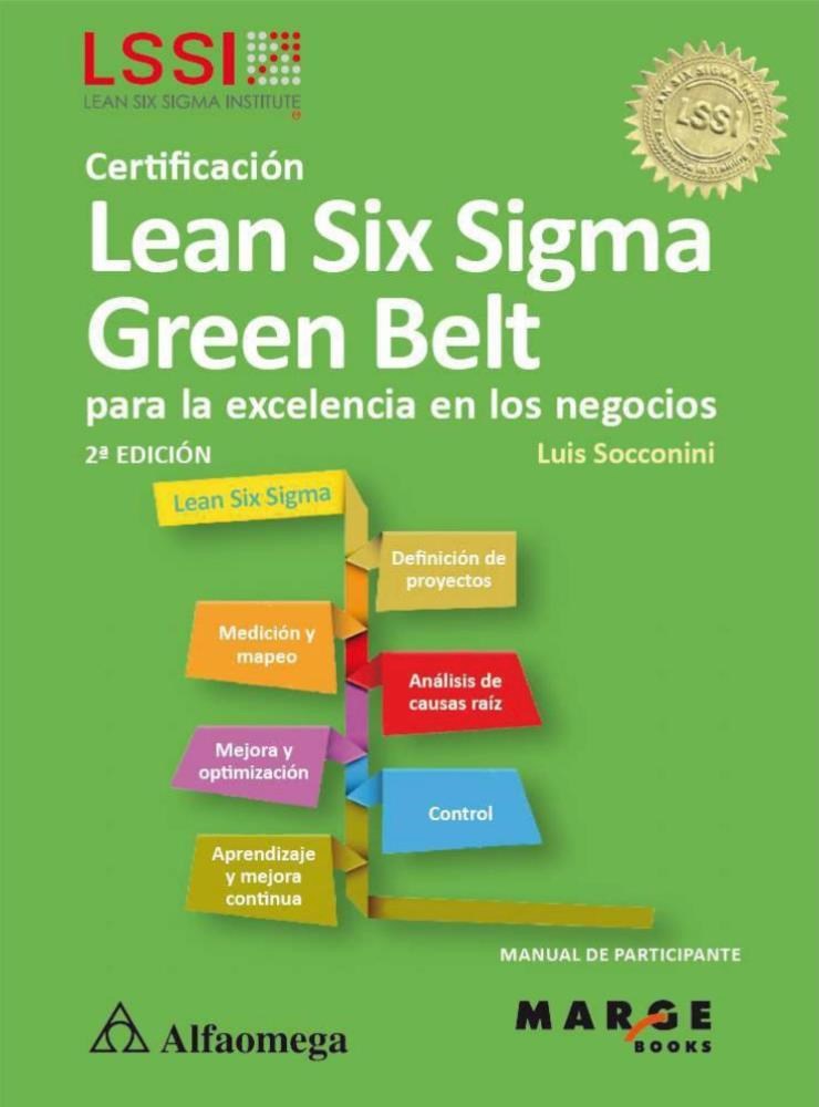 Papel Certificación Lean Six Sigma Green Belt