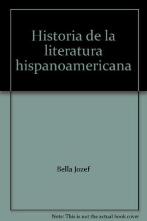 Papel Historia De La Literatura Hispanoamericana