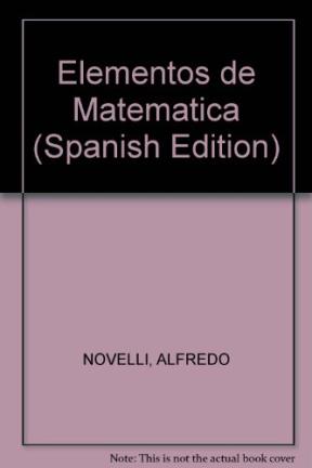 Papel Elementos De Matematica - 4/Ed.