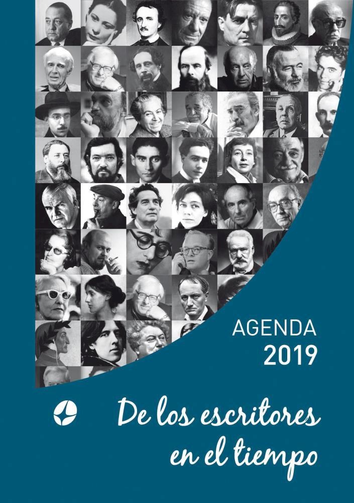 Papel Agenda 2019 - De Los Escritores En El Tiempo - Verde