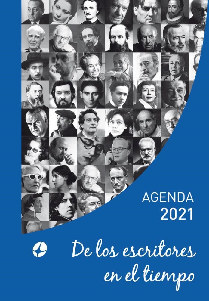 Papel Agenda De Los Escritores En El Tiempo 2021 Azul