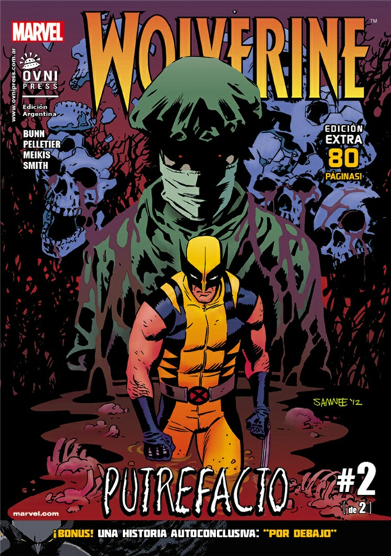 Papel MARVEL - WOLVERINE - PUTREFACTO 2 DE 2