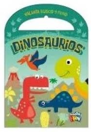 Papel Valijita Busco Y Pinto- Dinosaurios