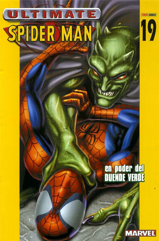Papel ULTIMATE SPIDERMAN 19 EN PODER DEL DUENDE VERDE