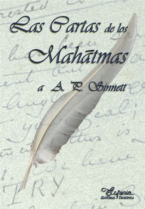 Papel Cartas De Los Mahtmas A A.P Sinnett