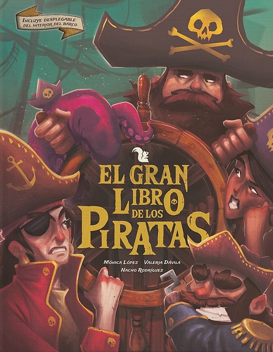 Papel Gran Libro De Los Piratas, El